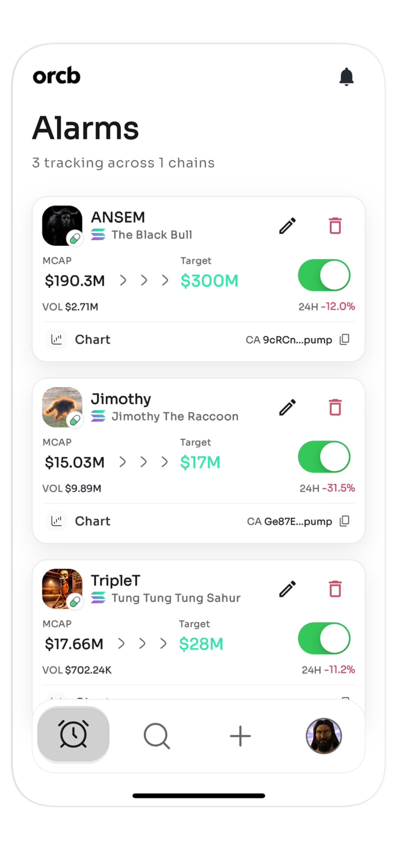 Orcb Mobile App Mockup